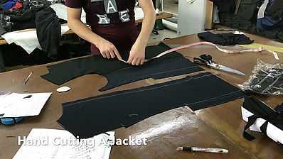 Hand Cutting A Jacket Pattern